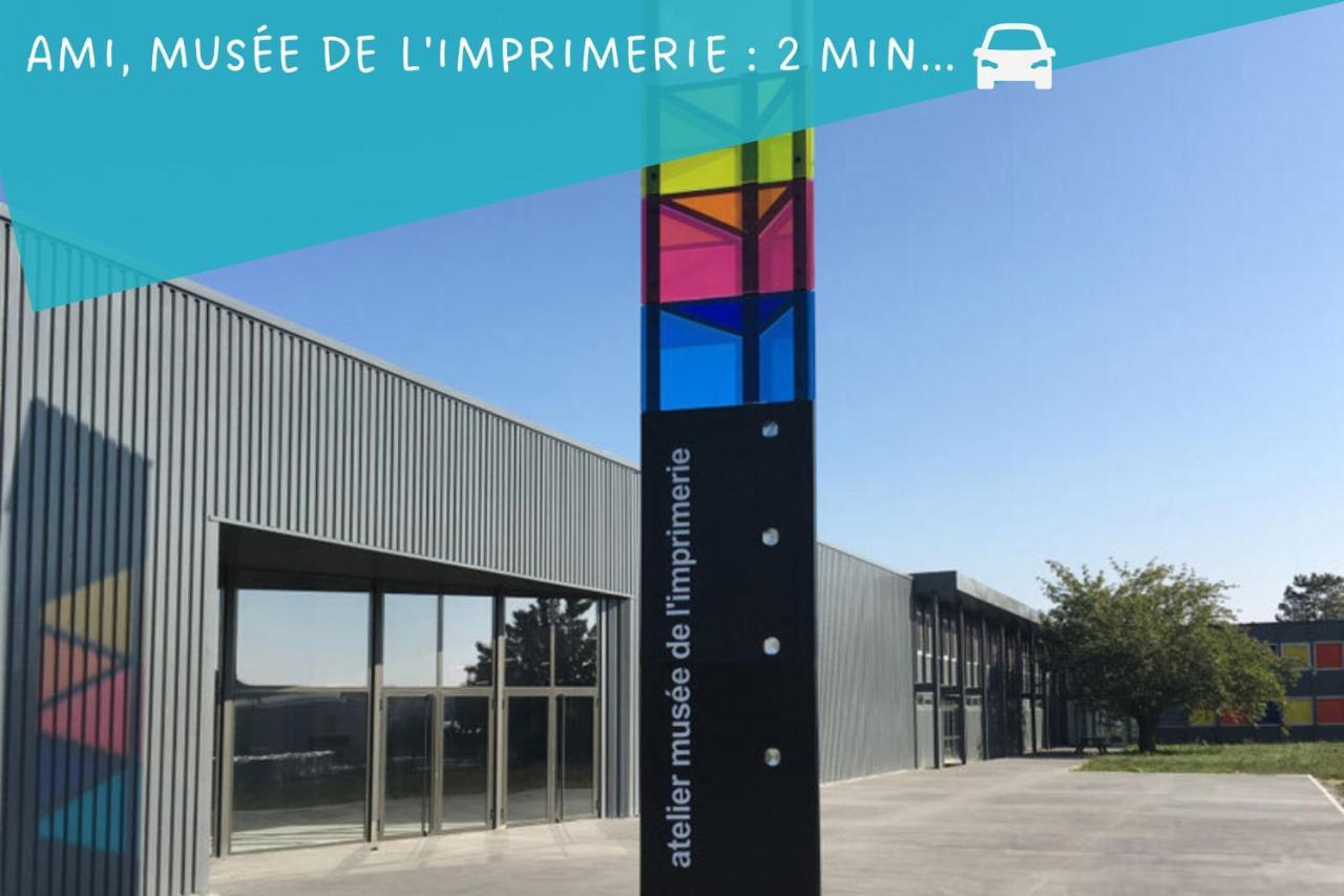 L'Emeraude Rez-De-Chaussee - Parking Prive -Zapart'Hotels Malesherbes ภายนอก รูปภาพ